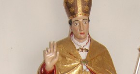 Statua lignea S.Carlo Borromeo